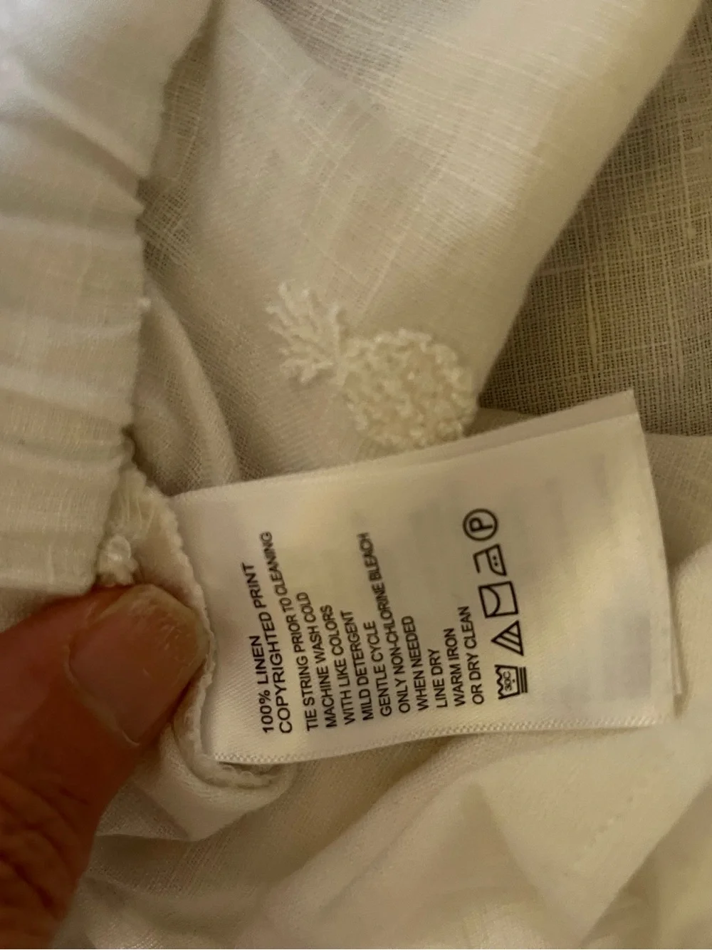 Tommy Bahama Linen Tropical Print Pants - Picture 4 of 6